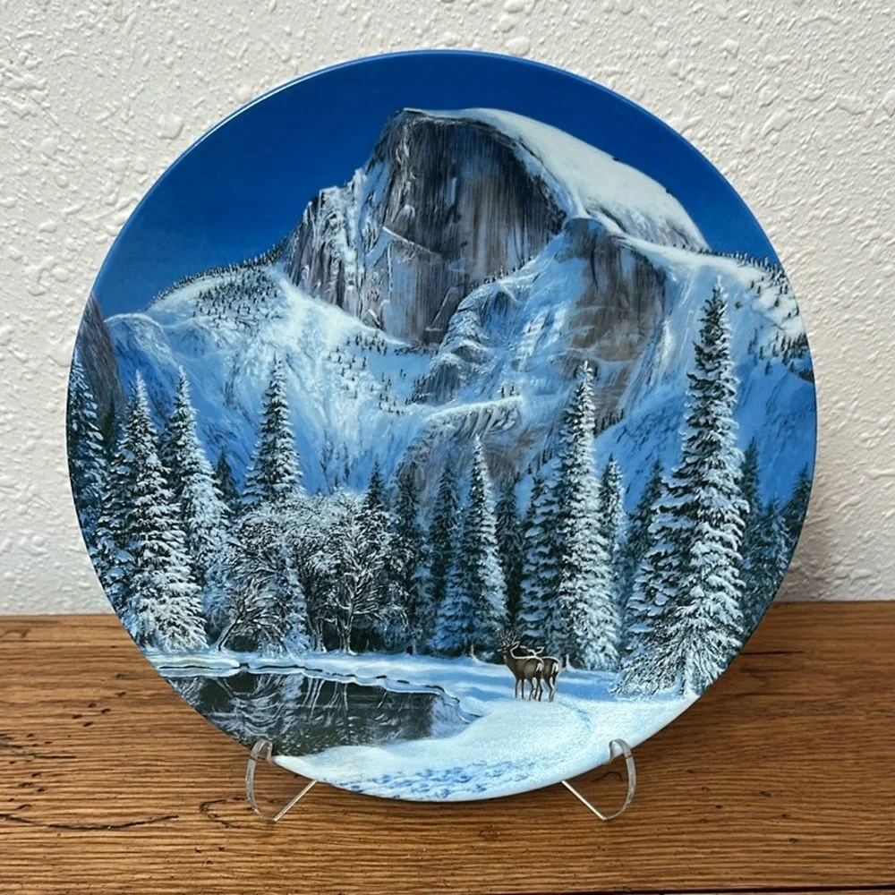 Blue Gnom at Half Dome Decorative Plate
